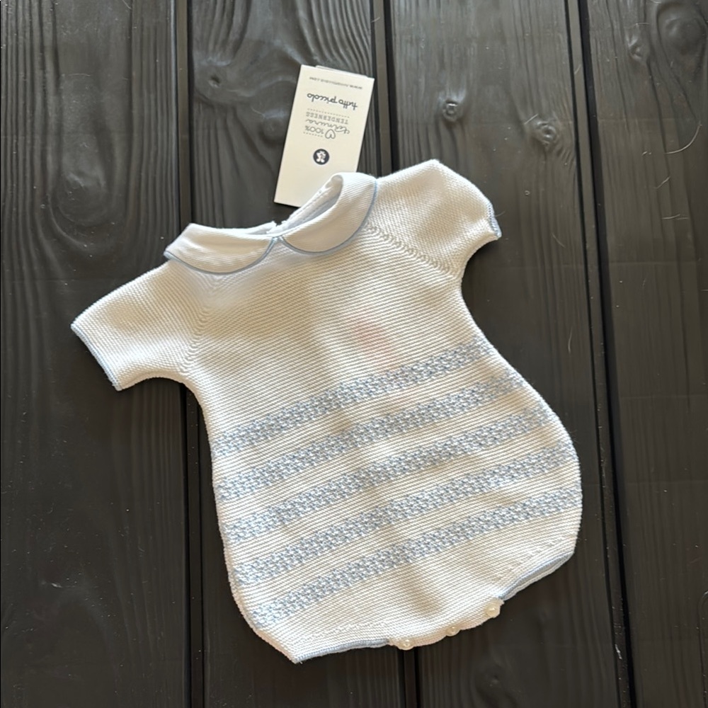 NWT Tutto Picollo baby romper nb